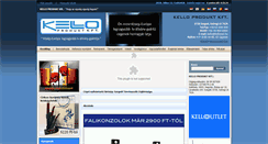 Desktop Screenshot of kellonet.hu